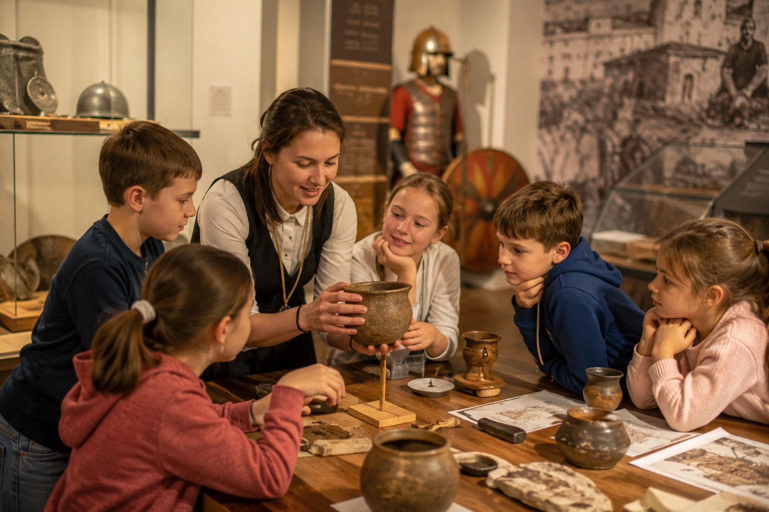 Interactive History Workshops for Children in Regional Museums