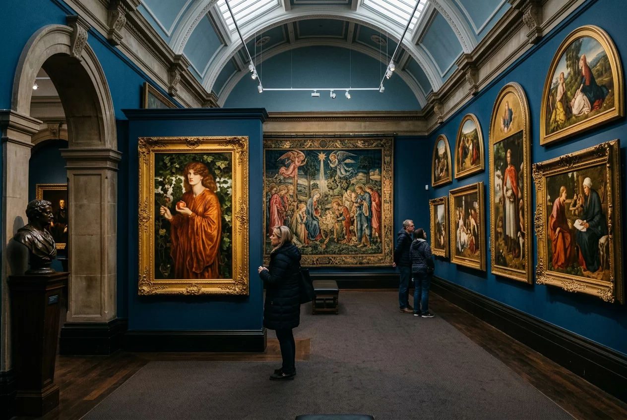 The Artistic Influence of Pre-Raphaelite Painters in Birmingham